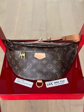 🔥 Louis Vuitton MONOGRAM BUM BAG 👜 100% Authentic⚡️Fanny/Shoulder/Crossbody